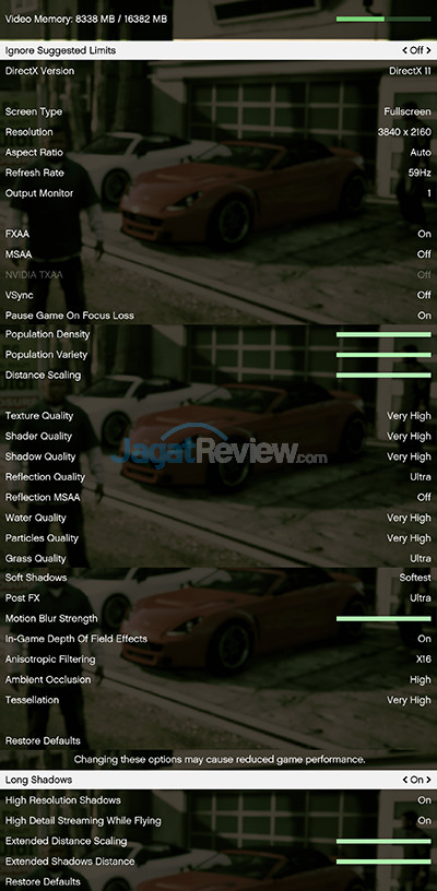 Review Notebook Gaming: MSI GT73VR 6RE Titan 18 MSI Vortex G65VR 6RE SLI GTAV Setting 2160P