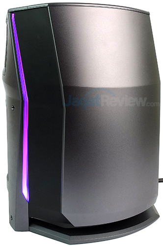 Review Mini PC Desktop: MSI Vortex G65VR 6RE SLI 7 MSI Vortex G65VR 6RE SLI LED Left