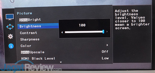 Hands-On Review Monitor: Samsung C27F591 9 Samsung LC27F591FDNXZA Menu 09