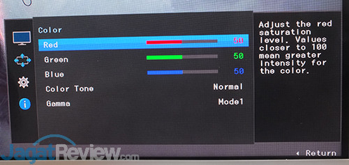 Hands-On Review Monitor: Samsung C27F591 12 Samsung LC27F591FDNXZA Menu 12