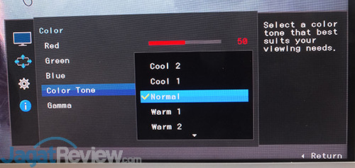 Hands-On Review Monitor: Samsung C27F591 16 Samsung LC27F591FDNXZA Menu 16
