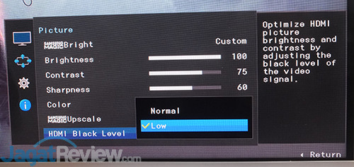 Hands-On Review Monitor: Samsung C27F591 20 Samsung LC27F591FDNXZA Menu 20