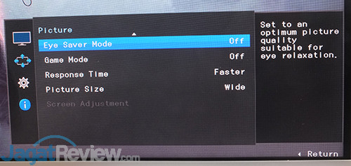 Hands-On Review Monitor: Samsung C27F591 21 Samsung LC27F591FDNXZA Menu 21