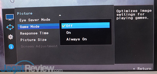 Hands-On Review Monitor: Samsung C27F591 23 Samsung LC27F591FDNXZA Menu 23