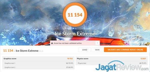 Review Tablet 2-in-1 Chuwi Hi10 Plus 15 3DMark - Ice Storm Extreme R