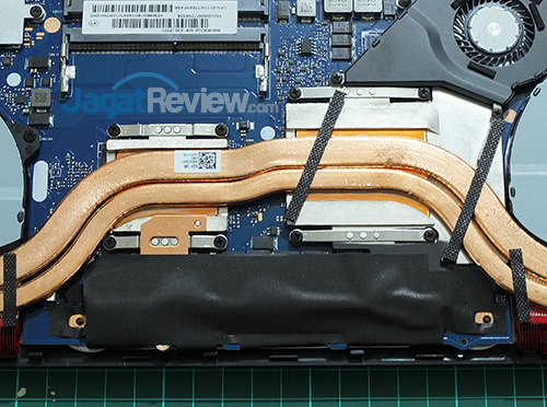 Review Notebook Gaming: ASUS ROG STRIX GL702VM G-SYNC 17 ASUS ROG STRIX GL702VM CPU & GPU Heatsink