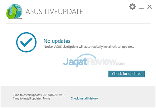 ASUS ROG STRIX GL702VM LiveUpdate