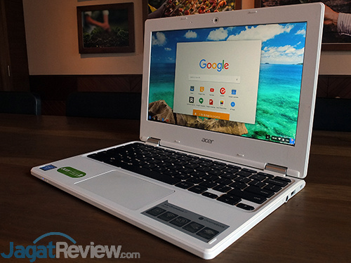 Review Chromebook: Acer CB3-131-C457 34 Acer CB3 131 C457 Notebook