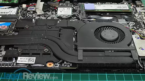 Review Notebook Gaming: Gigabyte P35X v6 23 Gigabyte P35X v6 Heatsink - GPU v2