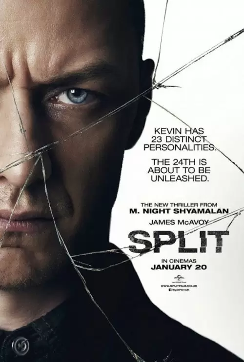 Review Film SPLIT: Satu Orang dengan 24 Kepribadian, Seperti Apa? 1 poster split