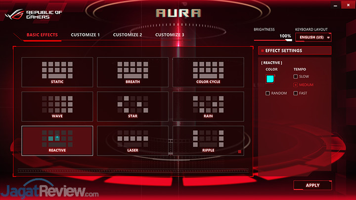 Review Notebook Gaming: ASUS ROG GX800VH 24 ASUS ROG GX800 Aura 07