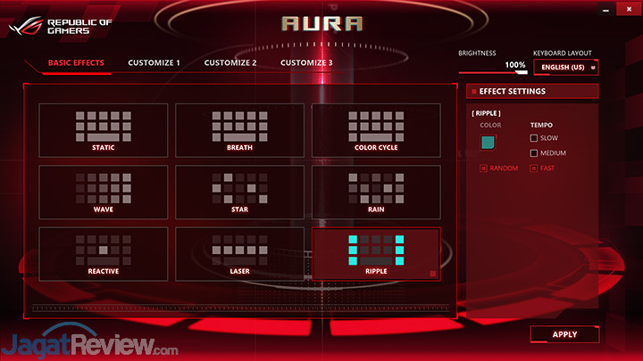 Review Notebook Gaming: ASUS ROG GX800VH 26 ASUS ROG GX800 Aura 09