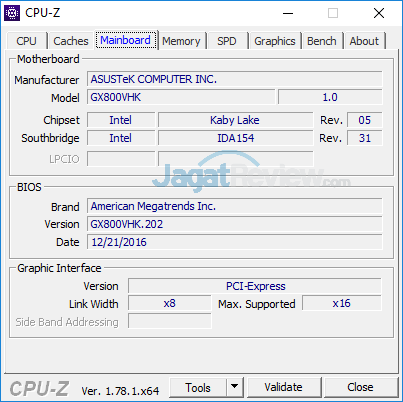 Review Notebook Gaming: ASUS ROG GX800VH 5 ASUS ROG GX800 CPUZ 05
