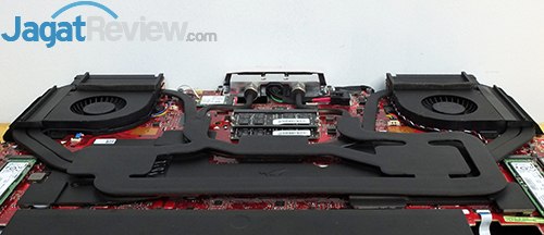 Review Notebook Gaming: ASUS ROG GX800VH 2 ASUS ROG GX800 Cooling System