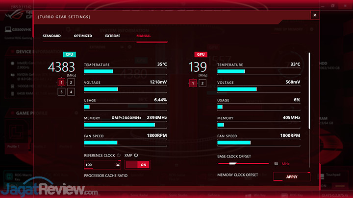 Review Notebook Gaming: ASUS ROG GX800VH 7 ASUS ROG GX800 Gaming Center 07