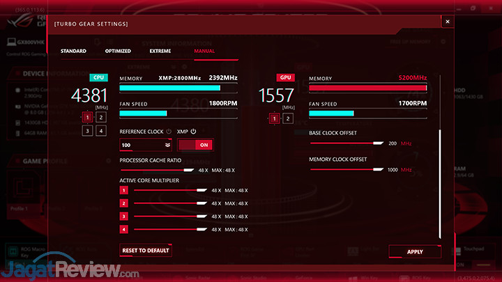 Review Notebook Gaming: ASUS ROG GX800VH 9 ASUS ROG GX800 Gaming Center 09