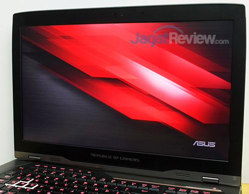 Review Notebook Gaming: ASUS ROG GX800VH 5 ASUS ROG GX800 Screen