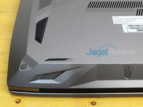 Review Notebook Gaming: ASUS ROG GX800VH 23 ASUS ROG GX800 Speaker (Body) - Right