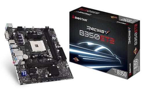 Biostar Juga Hadirkan Motherboard Racing dengan B350 2 Biostar Racing B350ET2
