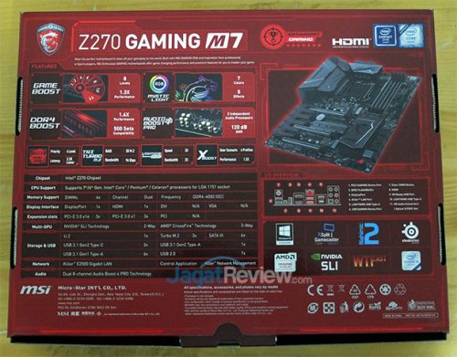 Hands-On Review Motherboard MSI Z270 Gaming M7 3 DSCF0135