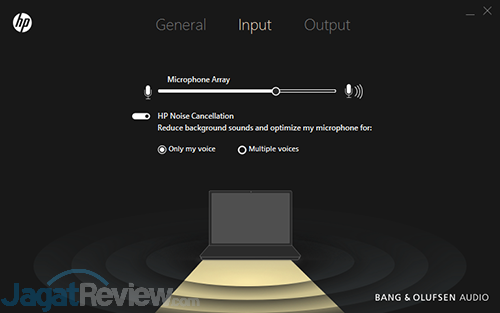 Review Notebook Convertible: HP Spectre x360 13 (2016) 19 HP Spectre x360 13 (KL) B&O 02
