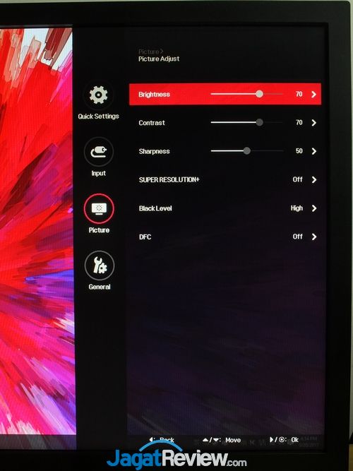 Hands-On Review Monitor LG 24GM79G 14 LG_24GM79G_Menu10f