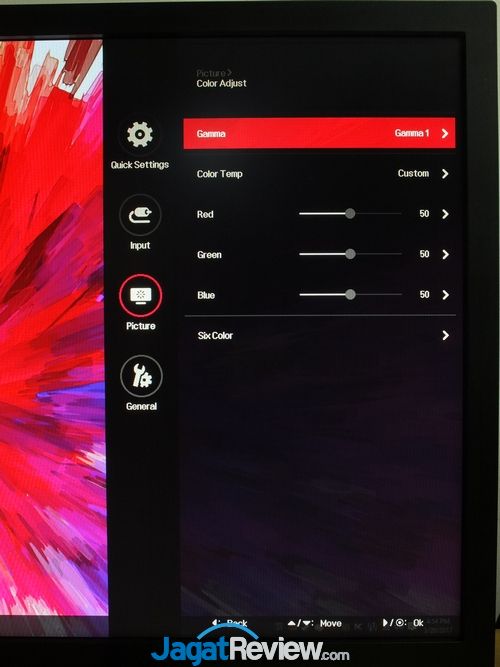 Hands-On Review Monitor LG 24GM79G 24 LG_24GM79G_Menu17f