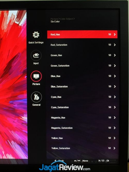 Hands-On Review Monitor LG 24GM79G 27 LG_24GM79G_Menu20f