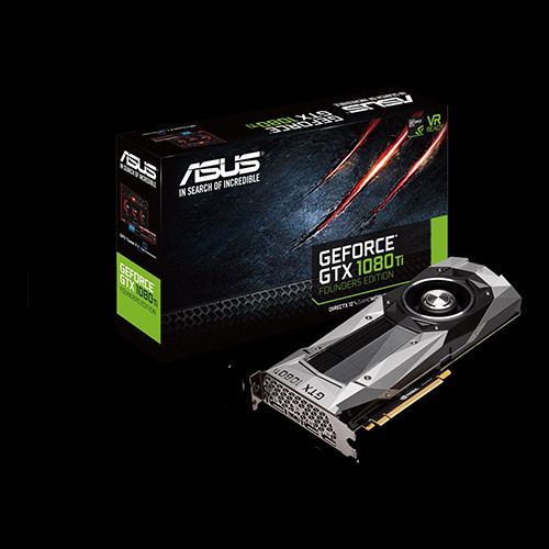 Parade VGA NVIDIA GeForce GTX 1080 Ti 2 ASUS GTX 1080 Ti FE - 1480 1582 11010