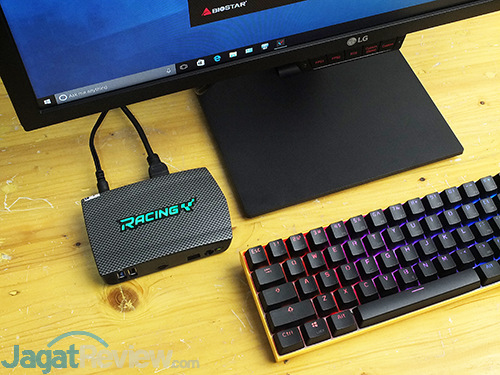 Review Mini PC Desktop: Biostar Racing P1 1 Biostar P1 Racing On Action
