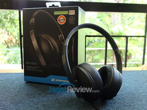 Hands-On Review: Headphone Sennheiser HD 4.20s 1 DSCF6137