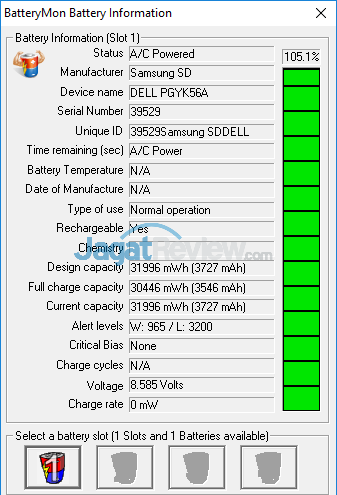Review Notebook 2-in-1: Dell Inspiron 11 3179 2 Dell Inspiron 11 3179 Battery