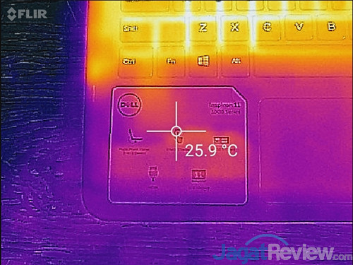 Review Notebook 2-in-1: Dell Inspiron 11 3179 30 Dell Inspiron 11 3179 FlirOne Image 04