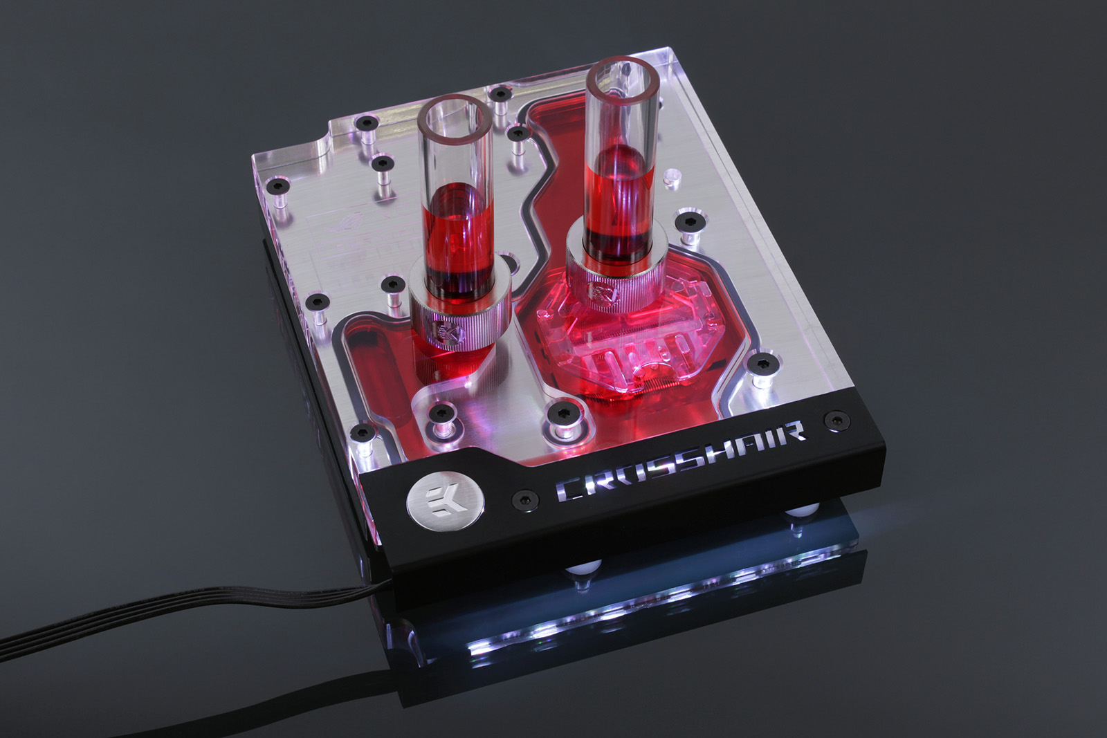 EK Perkenalkan Monoblock AM4 Pertama Untuk ASUS ROG Crosshair VI Hero 3 EK EB ASUS C6H NP Art2