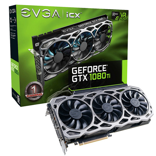 Parade VGA NVIDIA GeForce GTX 1080 Ti 10 EVGA GTX 1080 Ti FTW3 Gaming - 1569 1683 11016