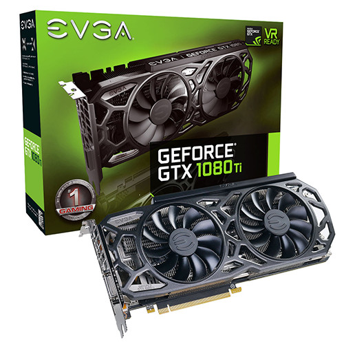 Parade VGA NVIDIA GeForce GTX 1080 Ti 7 EVGA GTX 1080 Ti SC Black Edition Gaming - 1556 1670 11016