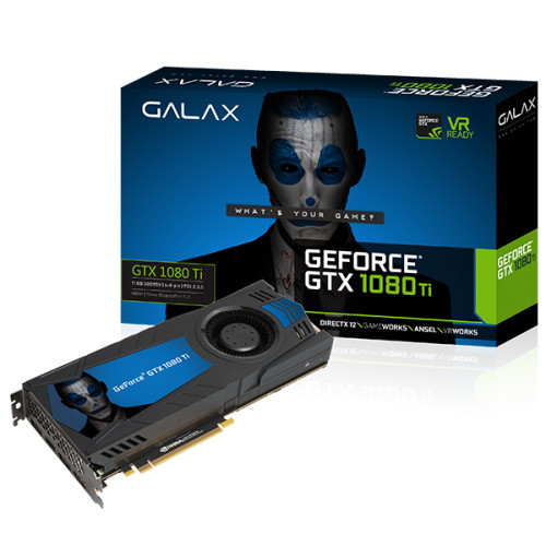 Parade VGA NVIDIA GeForce GTX 1080 Ti 14 GALAX GTX 1080 Ti - 1480 1582 11010