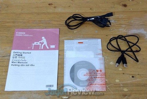 Hands-On Printer Canon PIXMA TS8070 11 kelengkapan paket penjualan