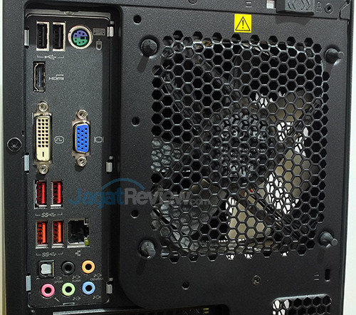 Review PC Desktop Gaming: Lenovo IdeaCentre Y900 5 Lenovo IC Y900 Connector - Rear (Motherboard)