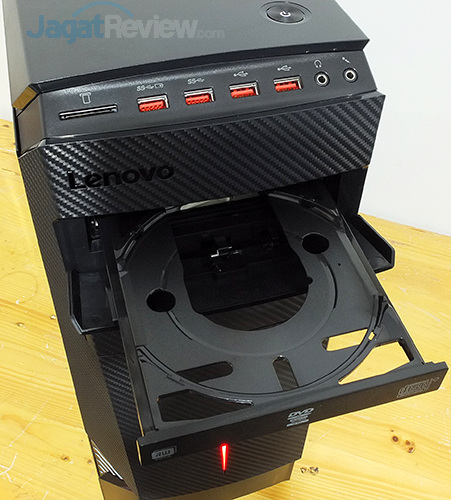 Review PC Desktop Gaming: Lenovo IdeaCentre Y900 4 Lenovo IC Y900 Optical Drive