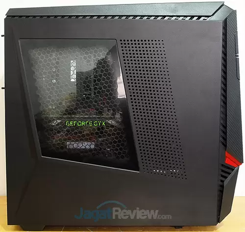 Review PC Desktop Gaming: Lenovo IdeaCentre Y900 2 Lenovo IC Y900 Side Panel
