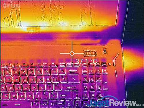 Review Notebook Gaming: MSI GT73VR 6RE Titan 39 MSI GT73VR 6RE Titan FlirOne 08