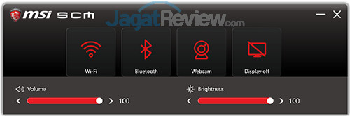 Review Notebook Gaming: MSI GT73VR 6RE Titan 44 MSI GT73VR 6RE Titan System Control Manager