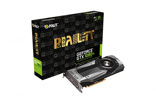 Parade VGA NVIDIA GeForce GTX 1080 Ti 1 PALIT GTX 1080 Ti FE - 1480 1582 11010
