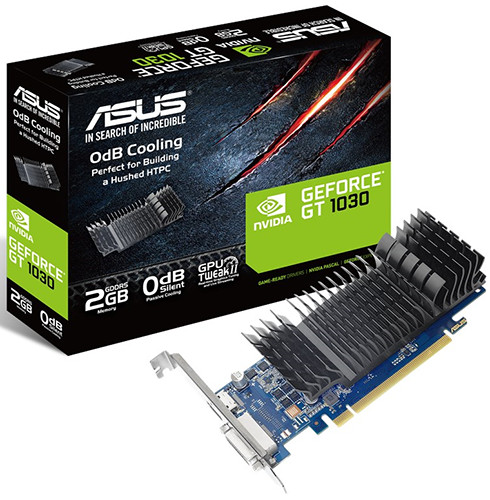 Parade VGA NVIDIA GeForce GT 1030 2 ASUS GT 1030 Silent 2 GB GDDR5 Gaming 1228 1468 OC 1266 1506 6008