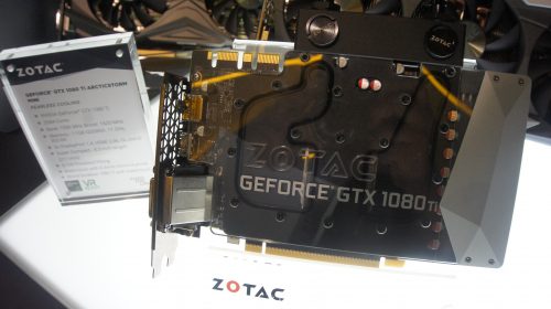 Zotac Turut Pamerkan GeForce GTX 1080 Ti Mini 5 Zotac GeForce GTX 1080 Ti Mini dengan waterblock