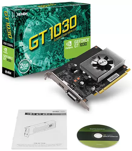 Parade VGA NVIDIA GeForce GT 1030 6 Emtek Xenon GT 1030 2 GB GDDR5 1227 1468 6008
