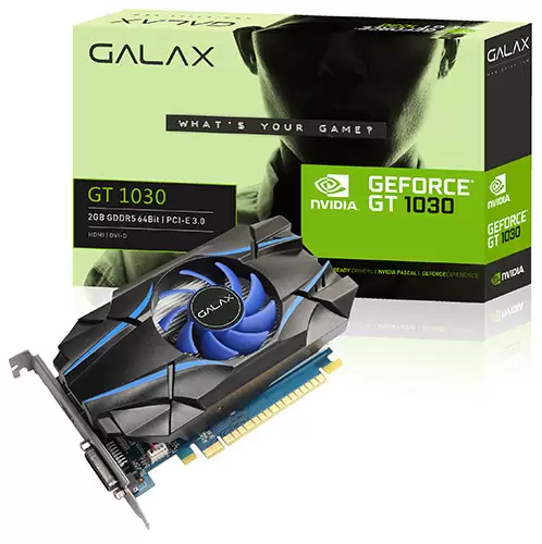 Parade VGA NVIDIA GeForce GT 1030 2 GALAX GT 1030 2 GB GDDR5 1227 1468 6000