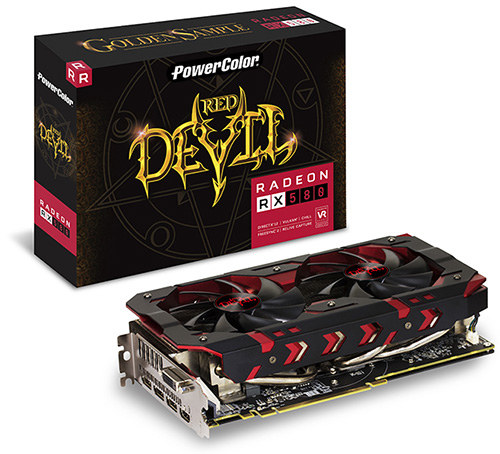 Parade VGA AMD Radeon RX 580 15 PowerColor Red Devil Golden Sample RX 580 8 GB 1425 8000