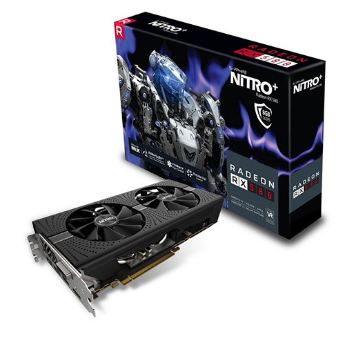 Parade VGA AMD Radeon RX 580 18 SAPPHIRE NITRO+ RX 580 8 GB 1411 8000